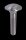 SCHLOSSSCHRAUBE.M6x55   1Stck.silberMetall