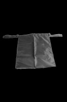 URINBEUTELTASCHE.GROSSschwarzNylon-Gewebe/ Polyester