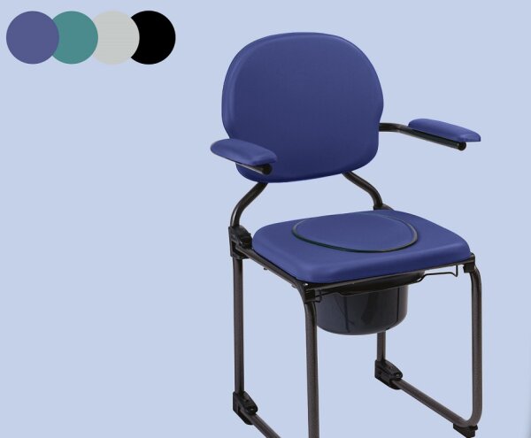 Best up Toilettenstuhl faltbar Standardsitzplatte verschiedene Farben HMV: 33.40.04.0031