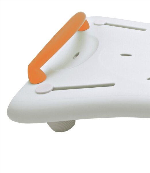 Badewannenbrett "PLUS" mit orangem Griff