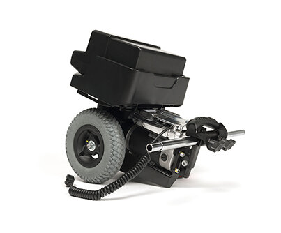 Schiebehilfe V-Drive, elektrisch>Standard-Version Belastbarkeit 135 kg (inkl. Rollstuhl)