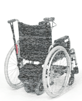 Schiebehilfe V-Drive, elektrisch>>H.D.-Version Belastbarkeit bis 200 kg (inkl. Rollstuhl)