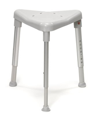Duschhocker EDGE SH42-57cm,weiß(Etac)Einmalig!