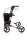 Rollator Troja Original Black Series S>>>>Farbe: polarsilber
