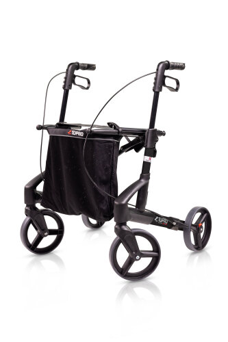 Rollator Troja Original Black Series S>>>>Farbe: nachtschwarz