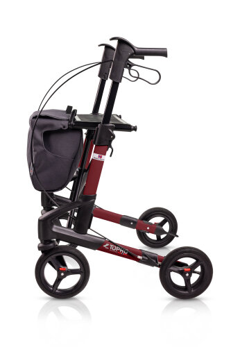 Rollator Troja 5G Black Series M>>>>Farbe: bordeauxrot