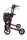 Rollator Troja 5G Black Series M>>>>Farbe: bordeauxrot