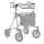 Rückengurt Farbe Cashmere/Schwarz für Leichtgewicht-Rollator TAiMA VENTUM