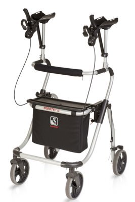 Rollator POLO YANO mit Unterarmauflage, silber>>>>Gr. M