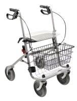 Rollator Cristallo PD-Bremse, anatomische Handgriffe,...