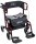 Rollator Diamond Deluxe m.,Fußstützen,rot(Drive Medical),