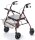 Drive Medical Rollator GoLite 200 XXL rot>>>>Mit Korb, Tablett und Rückenstütze