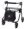 Rollator JUMBO 150 mit Sitz und Tasche, PU...
