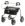 Rollator POLO PLUS-T, silber>>>>SH 49 cm