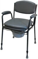 Toilettenstuhl TS 130, grau>>>>nur in 2er...