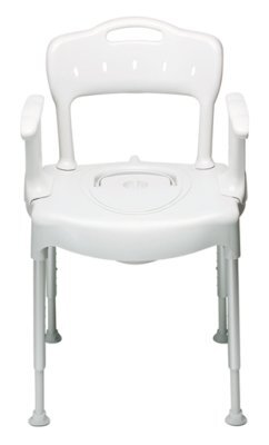 Toilettenstuhl Swift mit Armlehnen und Rückenlehne,Sitzhöhe 42-57cm>>>>