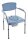 Toilettenstuhl INVACARE H440 OMEGA Eco höhenverstellbar, lavendel>>>>