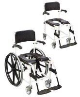 Dusch-Toilettenstuhl Levina 320-2 5" Räder,...