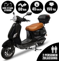 E-City 45 Retro Lithium V2021, Schwarz