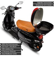 E-City 45 Retro Lithium V2021, Schwarz