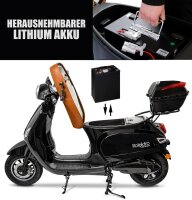 E-City 45 Retro Lithium V2021, Schwarz