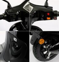 E-City 45 Retro Lithium V2021, Schwarz