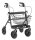 Rollator FAKTO+ m.Tablett,Korb,Stockh.,mangan grey metallic,