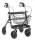 Rollator FAKTO+ m.Tablett,Korb,Stockh.,mangan grey metallic,