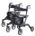 Rollator CAPERO m.Rückengurt,Stockhalter,Tasche,nachtblau,