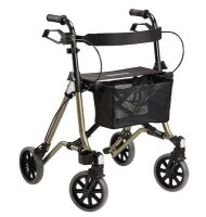 Rollator TAiMA M GT m.Netz u.,Stockh.PU,resedagrün...