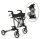 Rollator Quadri-Light, silber>>>>