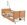 aks-Bett D4 LowEntry Metall-Liegefläche, 29V-SMPS 90x200cm,Holz>>>>