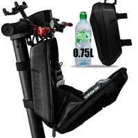 Velix-Zub., Tasche für Lenker, 30cm Länge mit Haltebänder, Schwarz
