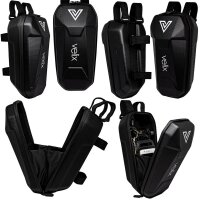 Velix-Zub., Tasche für Lenker, 30cm Länge mit Haltebänder, Schwarz