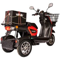 Rolektro E-Carrier 25 V.2 Blei-Gel, Rot, ohne Koffer