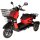Rolektro E-Carrier 25 V.2 Blei-Gel, Rot, ohne Koffer