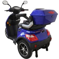 E-Trike 25 V.2 Blei-Gel, Blau