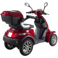 E-Quad 25, Rot, 60V-20Ah Bleigel Akkus, 1000 Watt