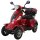 E-Quad 25, Rot, 60V-20Ah Bleigel Akkus, 1000 Watt