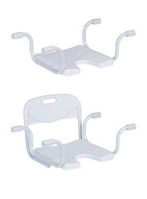 Badewannensitz 9403, Badewannensitz 9403-B, mit Rückenlehne, mit Pad