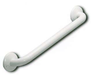 Wandhaltegriff Serie 200, gerade weiß>>>>25 cm