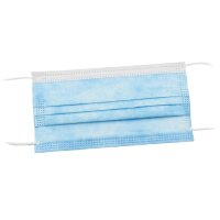 Atemmaske 100 Stk. Mundschutz OP-Maske 3-lagig, 2x 50er-Pack, EN 14683