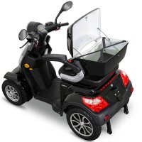 Elektroroller E-Quad 25 V.3 Lithium, Schwarz, 60V-20Ah Akku, 1000 Watt
