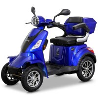Elektroroller E-Quad 25 V.3 Lithium, Blau, 60V-20Ah Akku, 1000 Watt