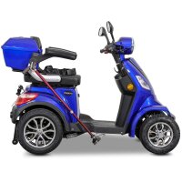 Elektroroller E-Quad 25 V.3 Lithium, Blau, 60V-20Ah Akku, 1000 Watt