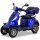 Elektroroller E-Quad 25 V.3 Lithium, Blau, 60V-20Ah Akku, 1000 Watt