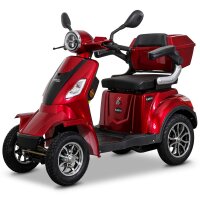 Elektroroller E-Quad 25 V.3 Lithium, Rot, 60V-20Ah Akku, 1000 Watt