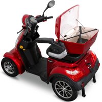 Elektroroller E-Quad 25 V.3 Lithium, Rot, 60V-20Ah Akku, 1000 Watt