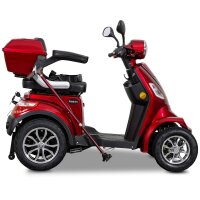 Elektroroller E-Quad 25 V.3 Lithium, Rot, 60V-20Ah Akku, 1000 Watt