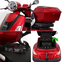 Elektroroller E-Quad 25 V.3 Lithium, Rot, 60V-20Ah Akku, 1000 Watt